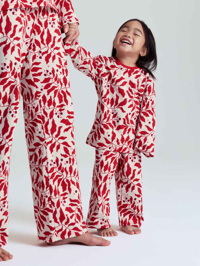 Aikuisten kaksiosainen pyjama