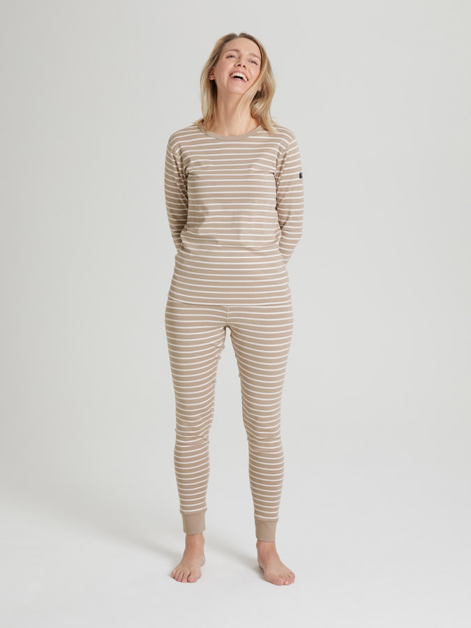 Aikuisten raidallinen housu- ja paitasetti Aikuisten raidallinen housu- ja paitasetti