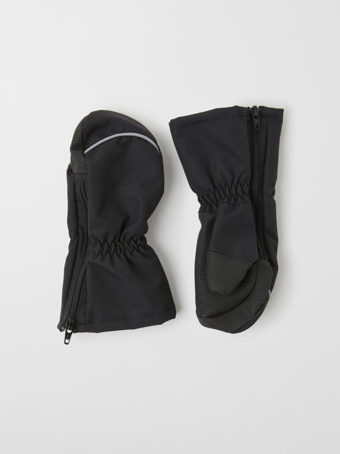 Kuorihanskat vetoketjulla tuulenpitävät Kuorihanskat vetoketjulla tuulenpitävät