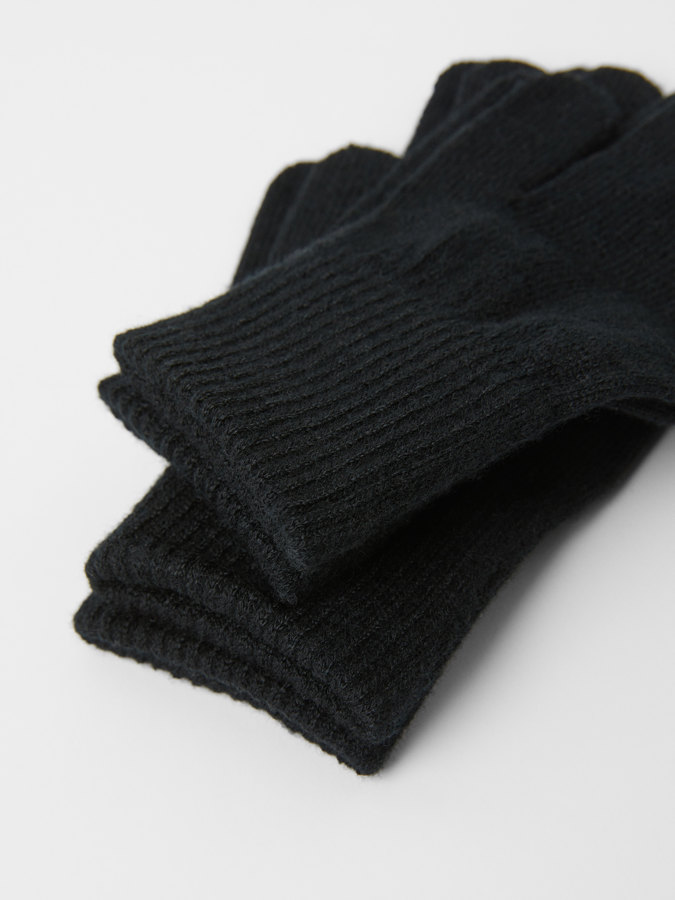 Yksiväriset neulesormikkaat 2-pack Yksiväriset neulesormikkaat 2-pack