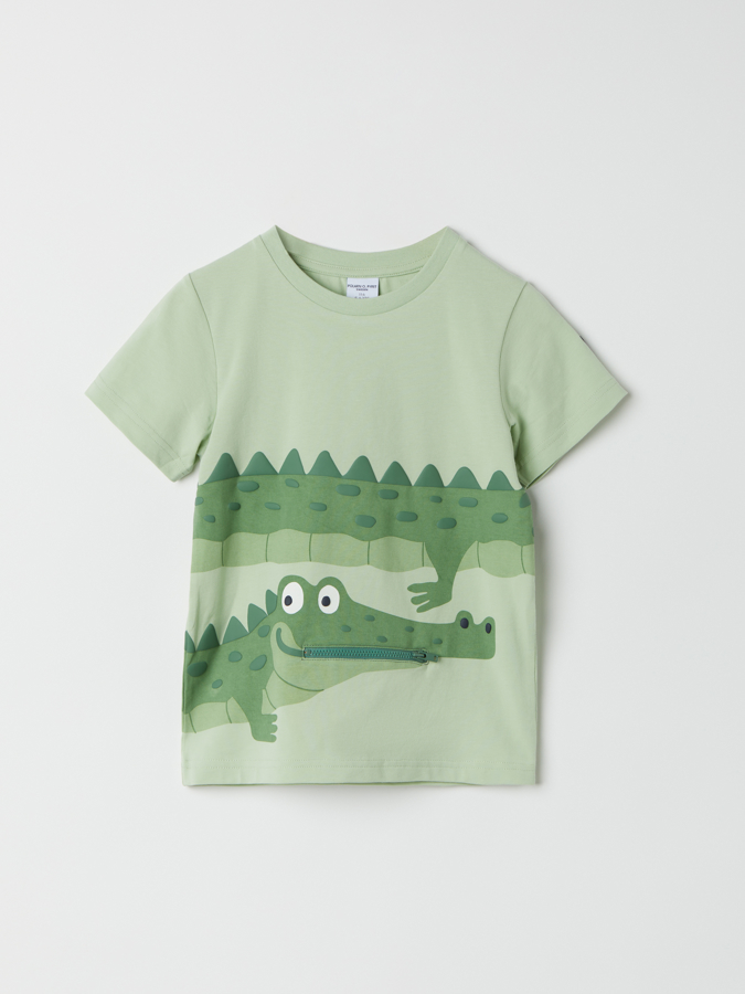 T-paita, krokotiili