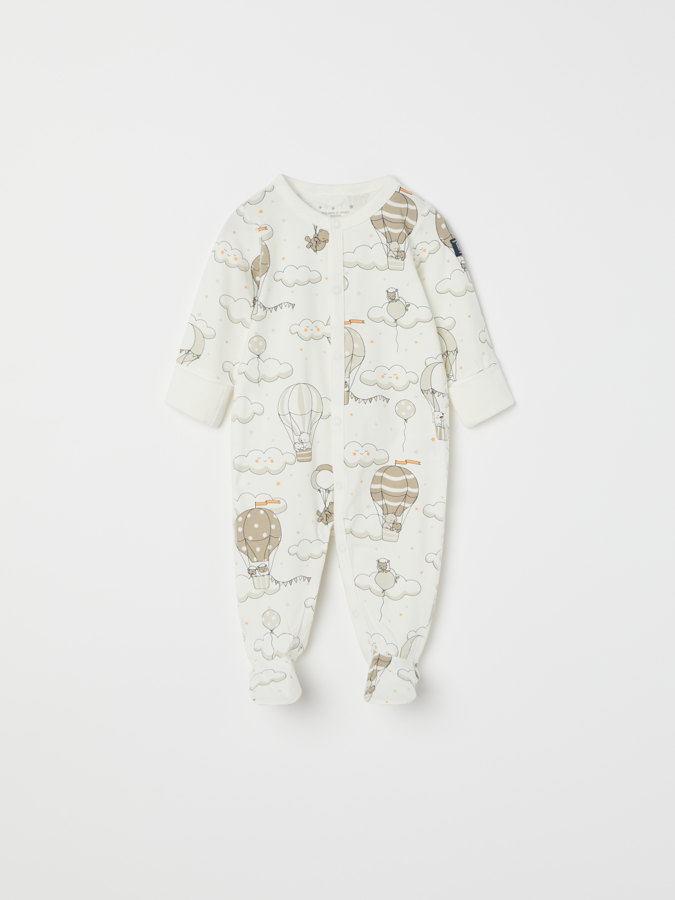 Pyjamahaalari kuumailmapallokuviolla Pyjamahaalari kuumailmapallokuviolla