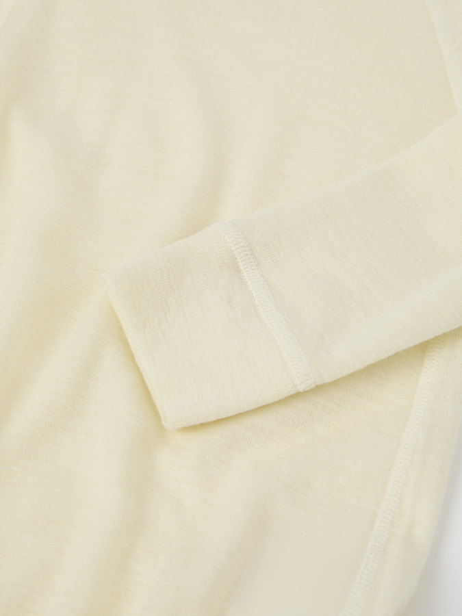 Yksivärinen pitkähihainen body merinovillaa Yksivärinen pitkähihainen body merinovillaa