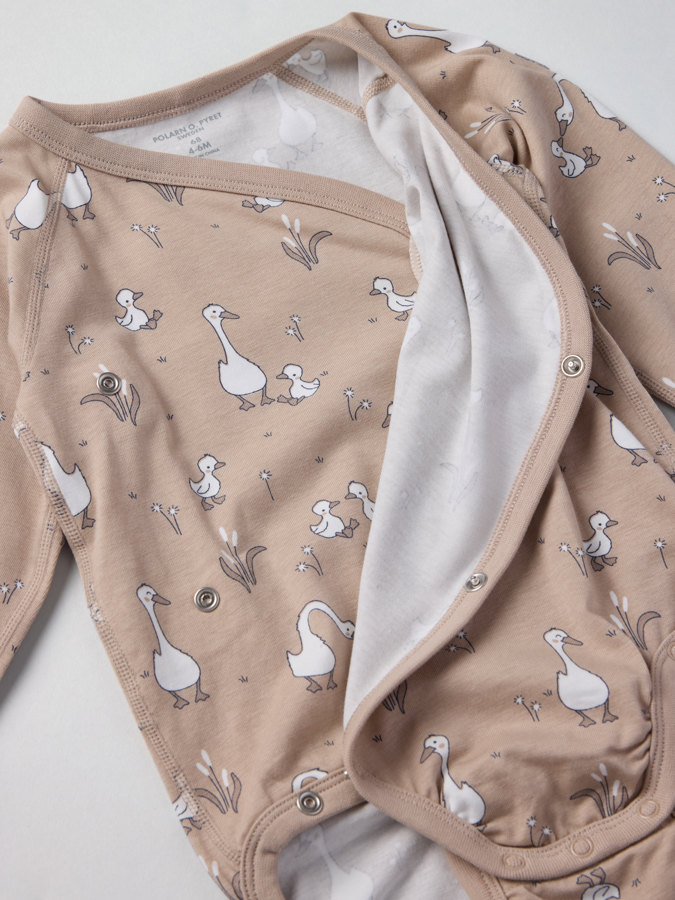 Pidennettävä kietaisubody eläinkuviolla Pidennettävä kietaisubody eläinkuviolla