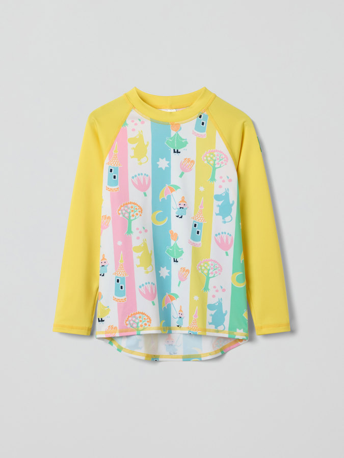 Pitkähihainen UV-paita muumikuviolla Pitkähihainen UV-paita muumikuviolla