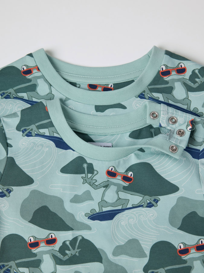 T-paita sammakkokuviolla T-paita sammakkokuviolla