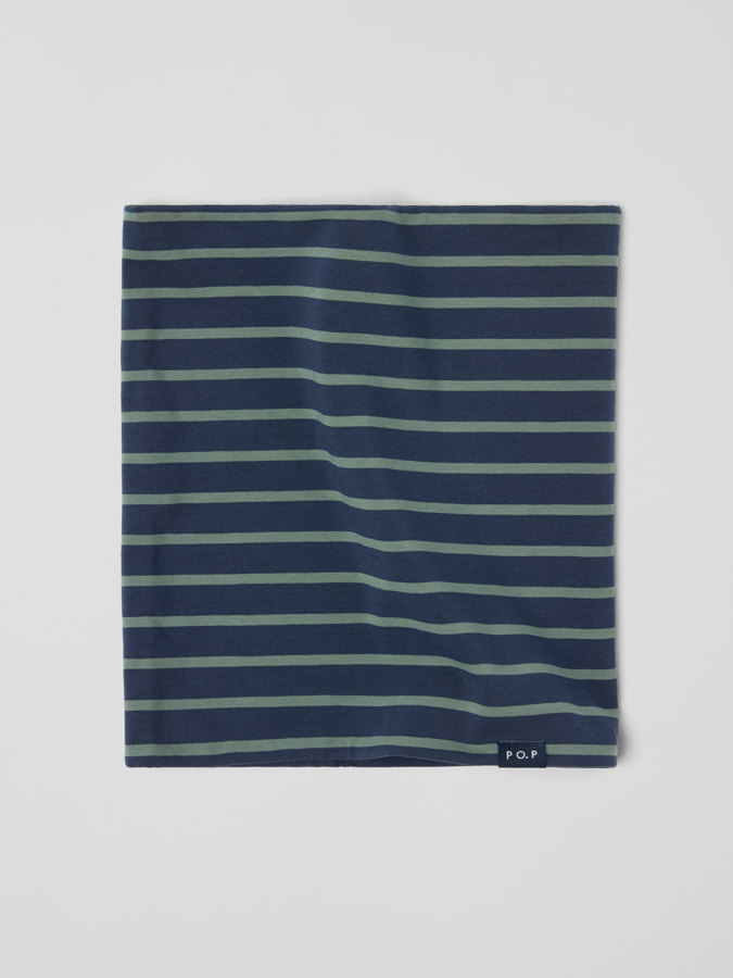 Tuubihuivi fleecevuorilla raidallinen Tuubihuivi fleecevuorilla raidallinen