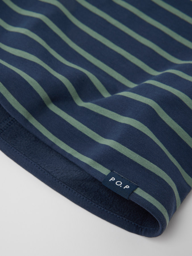 Tuubihuivi fleecevuorilla raidallinen Tuubihuivi fleecevuorilla raidallinen