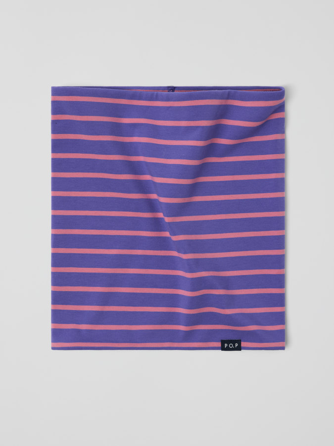 Tuubihuivi fleecevuorilla raidallinen Tuubihuivi fleecevuorilla raidallinen