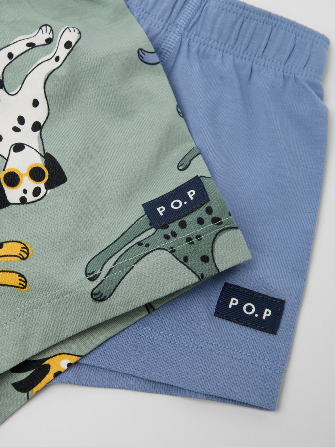 Bokserit 2-pack dalmatialainen Bokserit 2-pack dalmatialainen