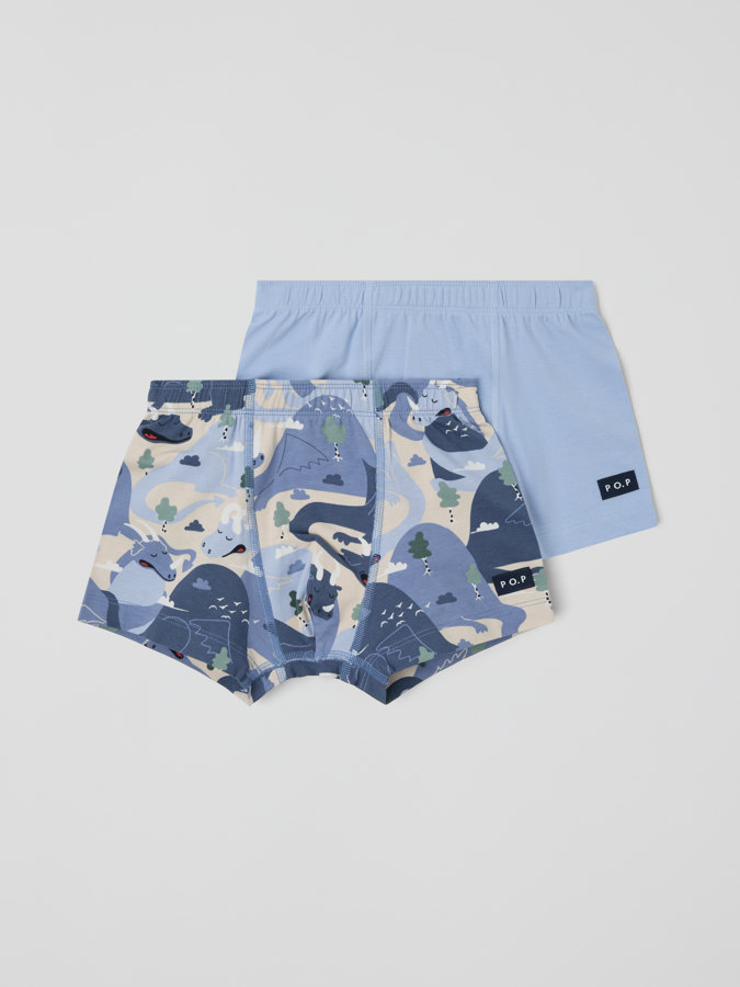 Bokserit 2-pack lohikäärme Bokserit 2-pack lohikäärme