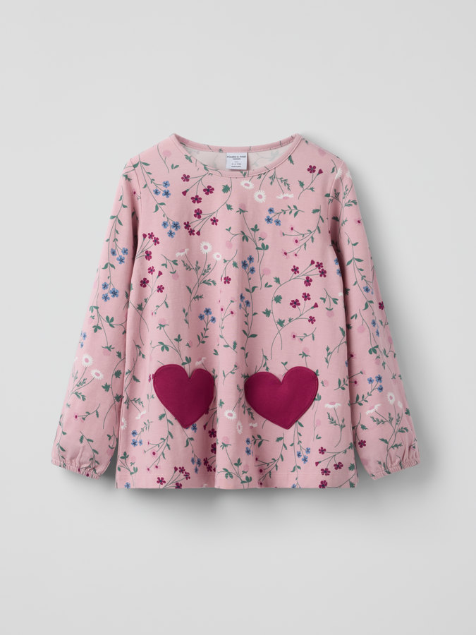 Pitkähihainen paita kukallinen Pitkähihainen paita kukallinen