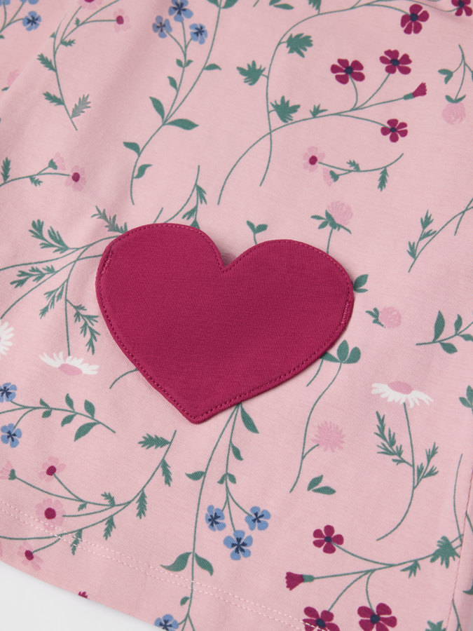 Pitkähihainen paita kukallinen Pitkähihainen paita kukallinen