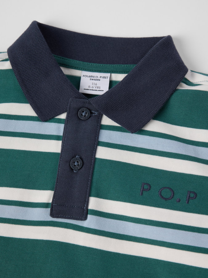 Pitkähihainen rugby-paita raidallinen Pitkähihainen rugby-paita raidallinen