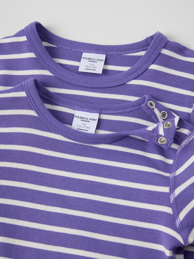 Pitkähihainen t-paita raidallinen Pitkähihainen t-paita raidallinen