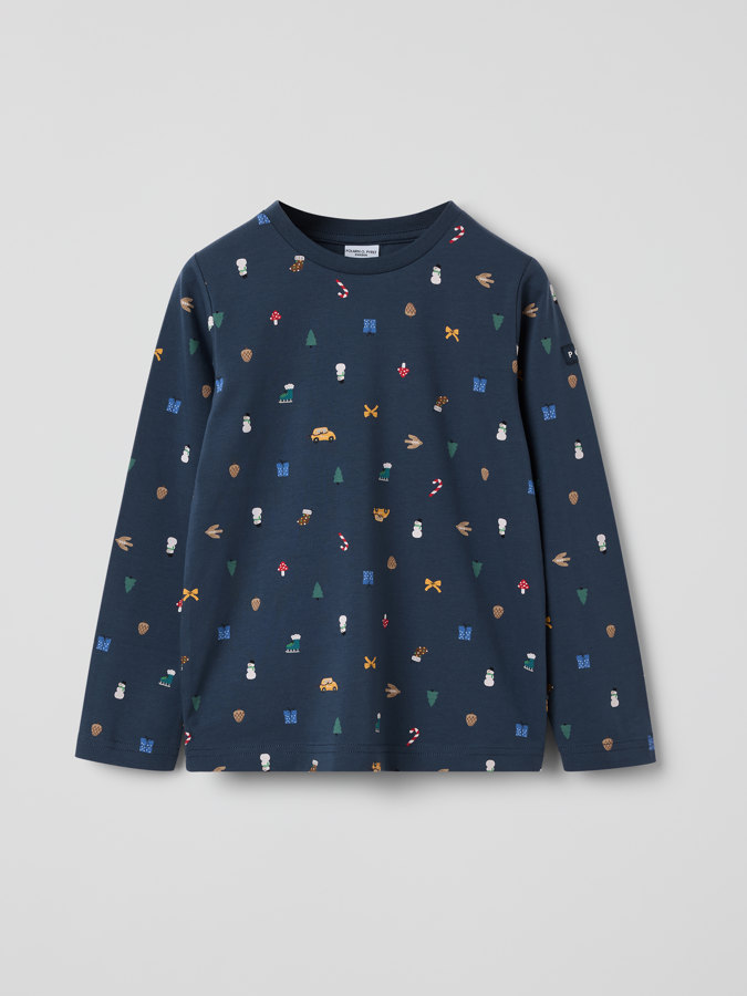 Pitkähihaista joulu-T-paitaa Pitkähihaista joulu-T-paitaa