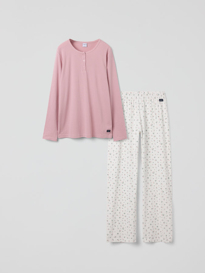 Aikuisten kaksiosainen pyjama Aikuisten kaksiosainen pyjama