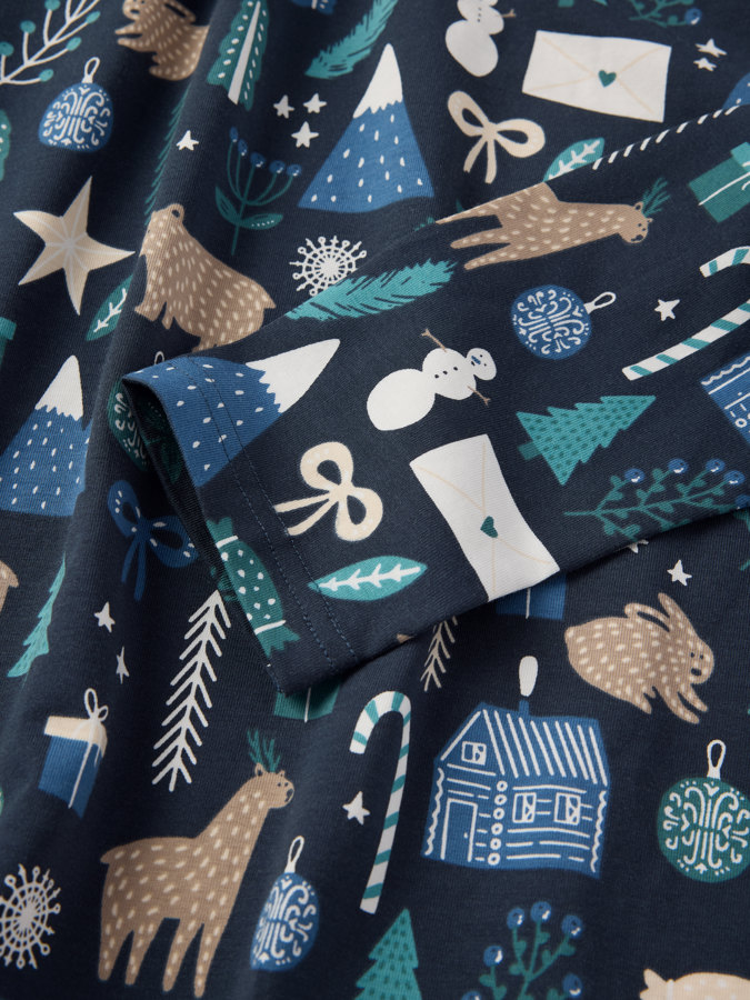 Aikuisten kaksiosainen pyjama Aikuisten kaksiosainen pyjama