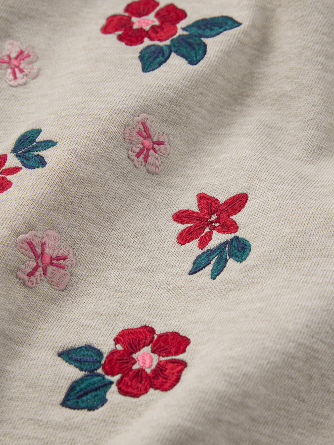 Collegepaita kukkakuviolla Collegepaita kukkakuviolla