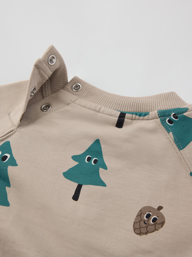 Yksivärinen collegepaita Yksivärinen collegepaita