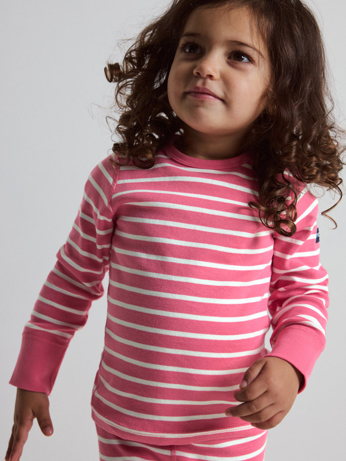 Pitkähihainen t-paita raidallinen Pitkähihainen t-paita raidallinen