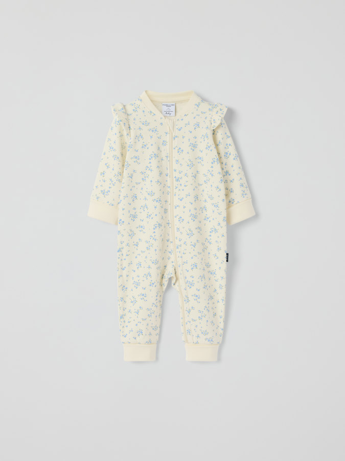 Sweatshirt-haalarit kukkakuvio Sweatshirt-haalarit kukkakuvio