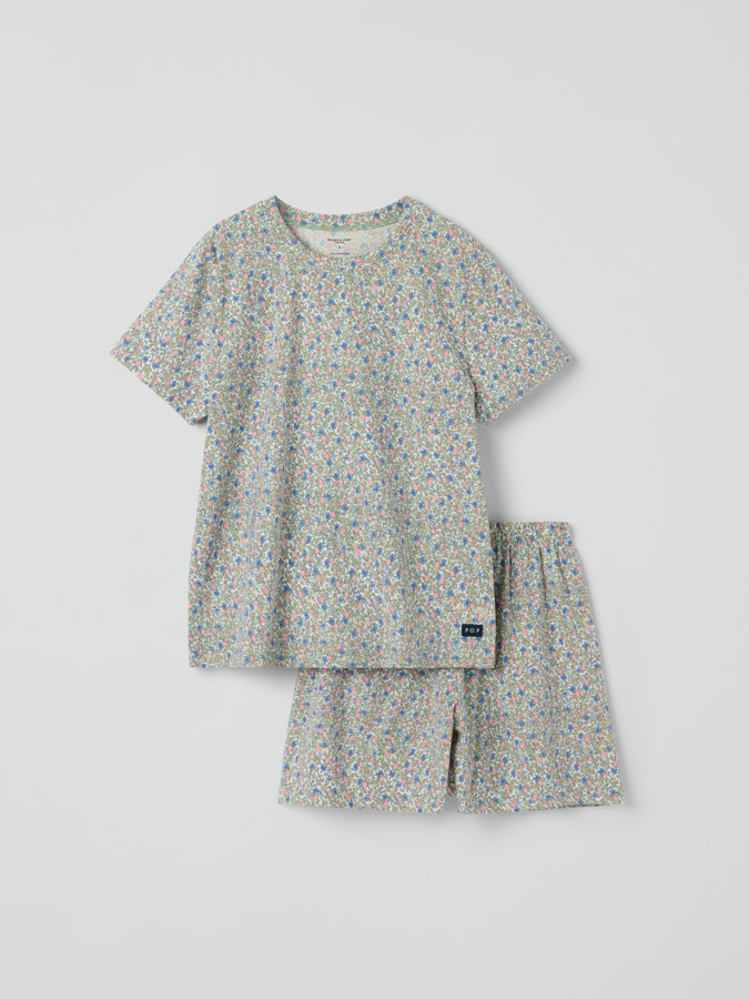 Pyjama kukkakuvio aikuiset Pyjama kukkakuvio aikuiset