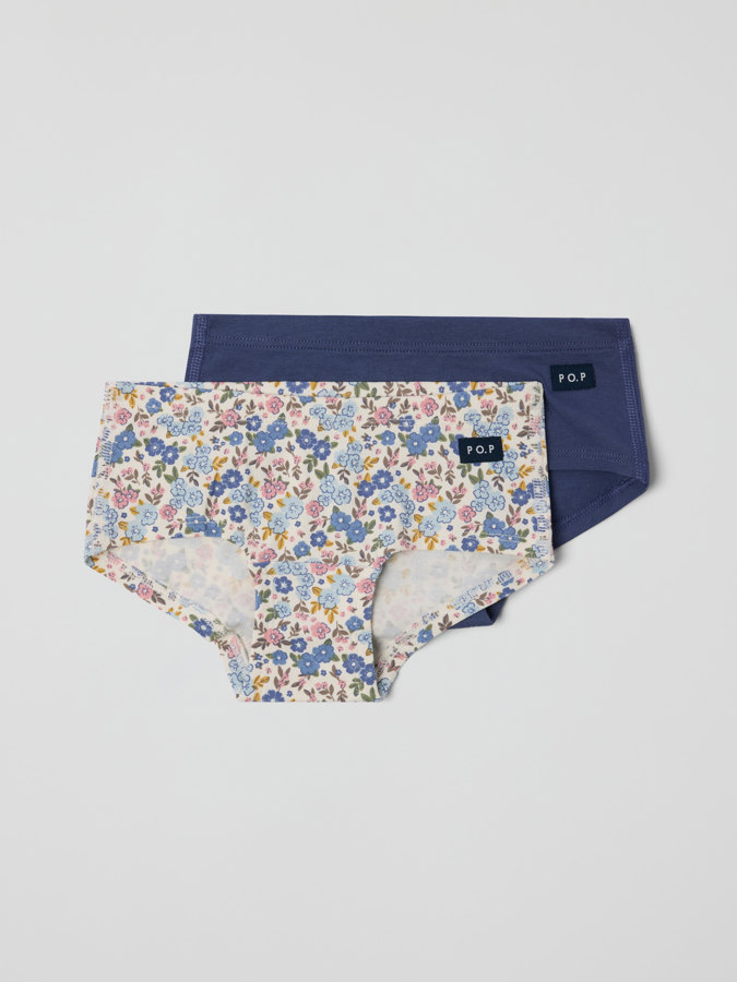 Hipsterialushousut 2-pack blombukett Hipsterialushousut 2-pack blombukett