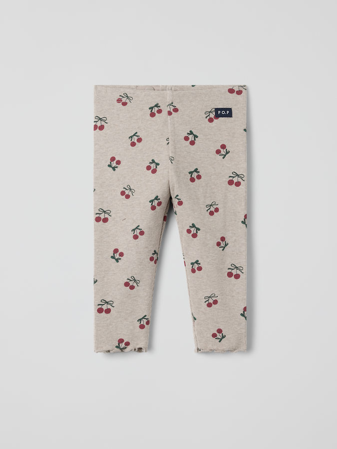 Ribbitrikoo-leggingsit kirsikat Ribbitrikoo-leggingsit kirsikat